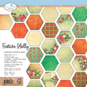Elizabeth Craft Designs Patterned Cardstock Paper 12x12" - C034 Festive Holly
