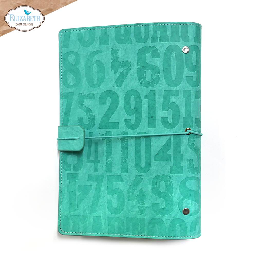 [179773] Elizabeth Craft Designs Planner A5 - P030 La Dolce Vita Bermuda Blue