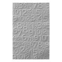 Spellbinders  3D Embossing Folder Say Cheese Classic Pooh Birthday - Numbers