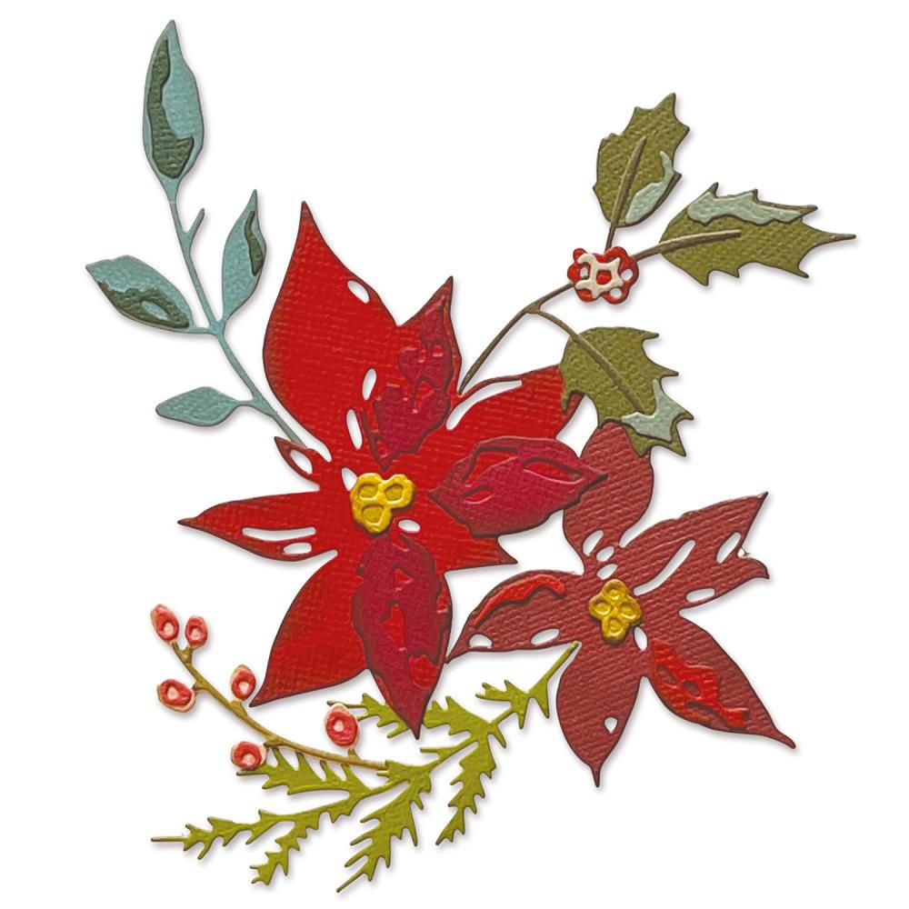 Sizzix Thinlits Dies By Tim Holtz 6/Pkg - 665565 Festive Bouquet