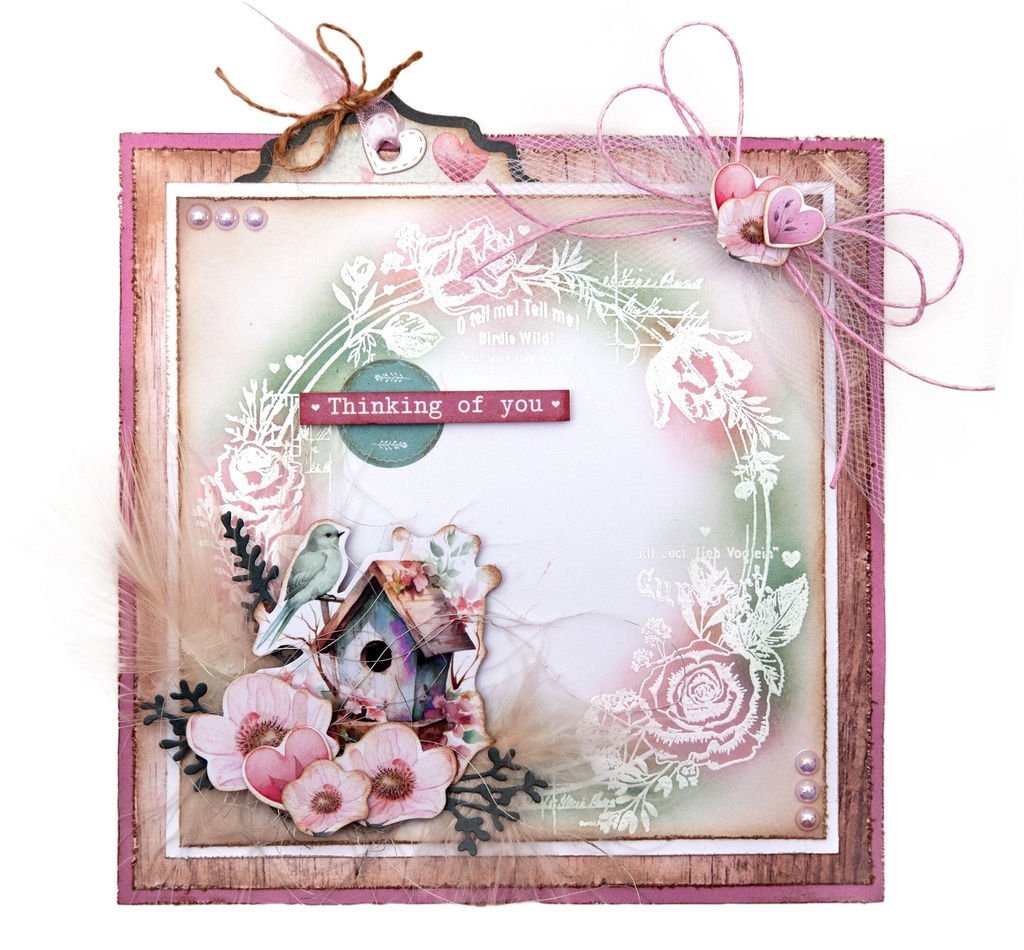 [179827] Studio Light  Clear Stamps Jenine's Mindful Art -Sending You
