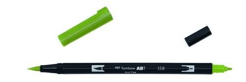 Tombow Dual Brush Marker - 158 Dark Olive