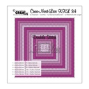 Crealies Crea-Nest-Lies Dies - XXL34 Double Stitch Square max. 13 x 13 cm