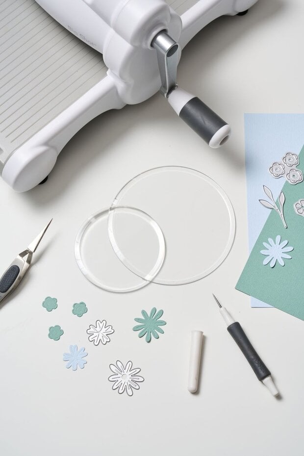 [179861] Sizzix Circular Cutting pads 2/Pkg 8,9cm &12,7cm
