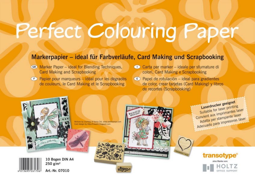 [179966] COPIC Perfect Colour Paper 250gr A4 10/Pkg