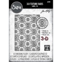 Sizzix 3-D Texture Fades Embossing Folder By Tim Holtz - 667001 Kaleidoscope Large/A5