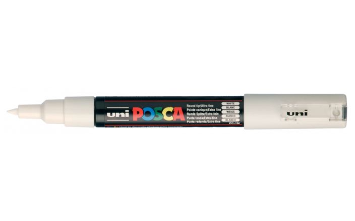 Uni Posca Verfmarker 1MC Wit