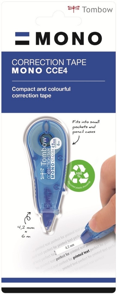 Tombow Mono Correctieroller 4,2 mm 6 m
