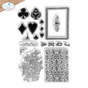 Elizabeth Craft Designs Clear Stamps - CS430 Playing Card Collage