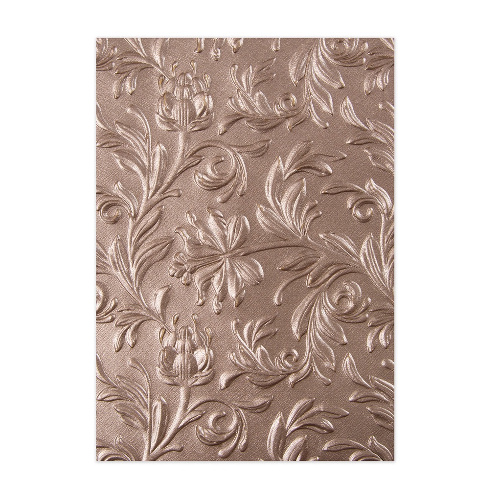 Sizzix Embossing Folder 3D Textured Impressions By Tim Holtz - Botanical
