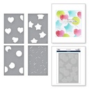 Spellbinders Stencils - STN-089 Layered Party Balloons