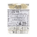 Idea-ology Tim Holtz Christmas Collage Paper