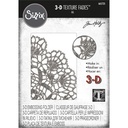 Sizzix Embossing Folder 3-D Texture Fades By Tim Holtz - Doily