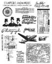 Tim Holtz Cling Stamps - CMS124 Warehouse District