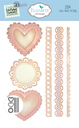 Elizabeth Craft Designs Cutting Dies - 2304 Lace, Heart & Doily