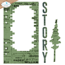 Elizabeth Craft Designs Cutting Dies - 2313 Brick Frame