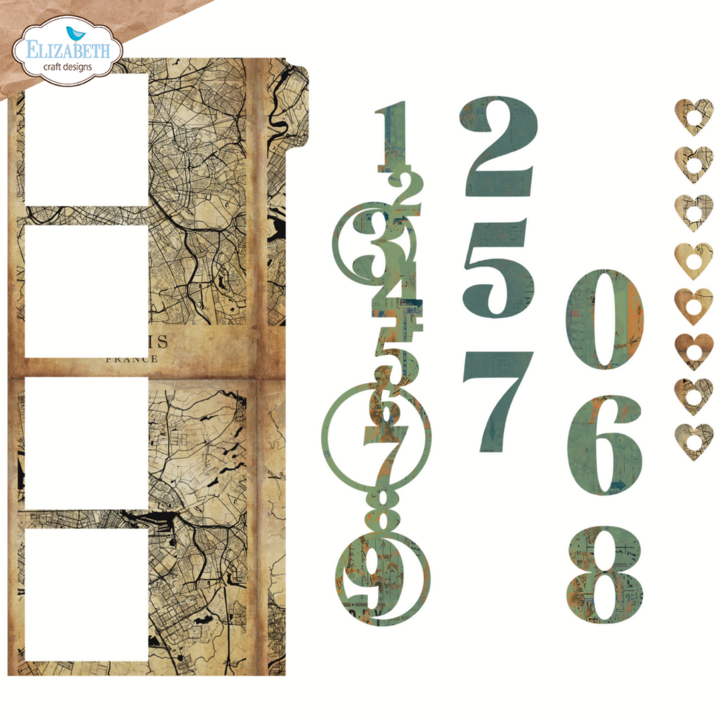 [180201] Elizabeth Craft Designs Cutting Dies - 2315 Window Overlay 2