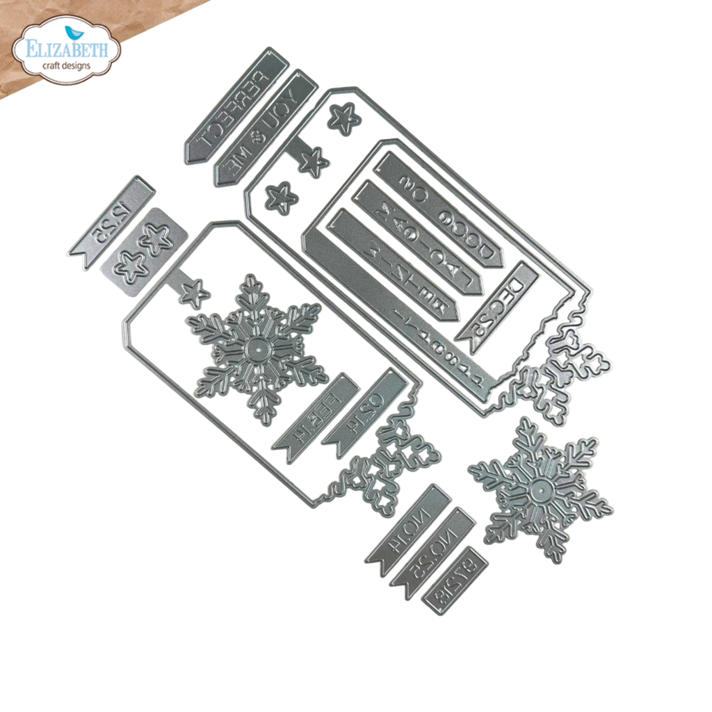 [180203] Elizabeth Craft Designs Cutting Dies - 2317 Winter tags