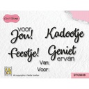 Nellie's Choice Clear Stamps - Feestje