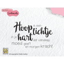 Nellie's Choice Clear Stamps Dutch Sentiments - Hoop