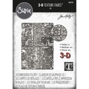 Sizzix 3D Texture Fades Embossing Folder By Tim Holtz - Industrious
