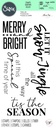 Sizzix Clear Stamps Festive Sentiments #2
