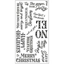 Sizzix Clear Stamps 13/Pkg - 666722 Greetings of the Season