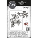 Sizzix Texture Fades Embossing Folder By Tim Holtz - Mini Poinsettia