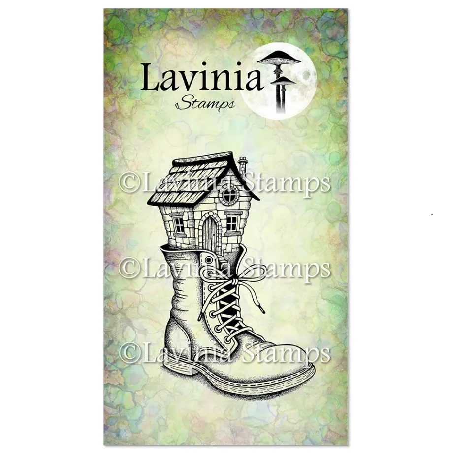[180287] Lavinia Clear Stamps - LAV1013 Hobblehollow House Stamp