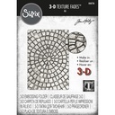Sizzix 3-D Texture Fades Embossing Folder By Tim Holtz - Mosaic