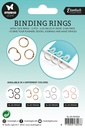 Studio Light Binding Rings Old Gold 12/Pkg (BASIC)