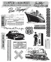 Tim Holtz Cling Stamps - CMS162 Travel Ways