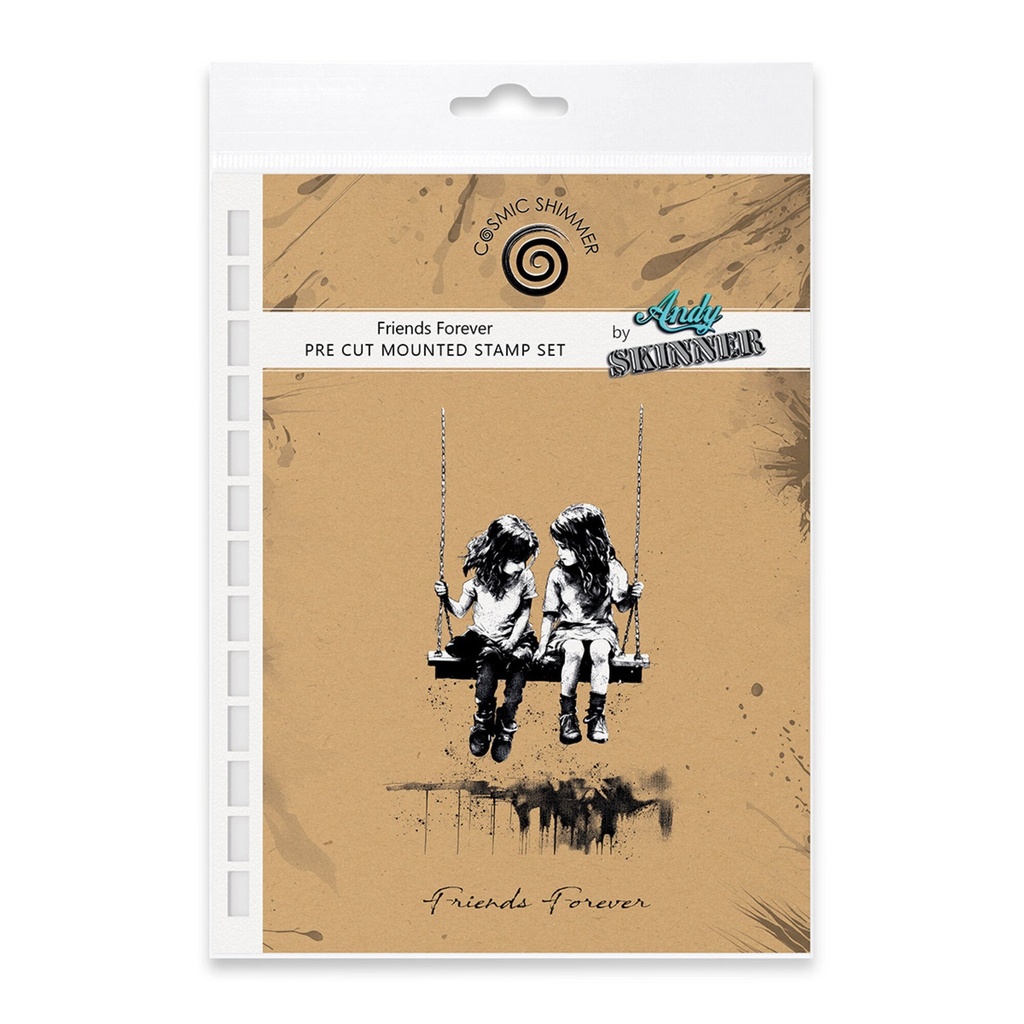Andy Skinner Cling Stamps - Friends Forever