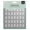 Vaessen Creative Embossing Folders By Carla Creates - Guinea Pigs