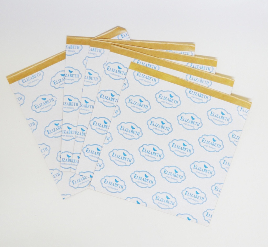 Elizabeth Craft Designs Clear Double Sided Adhesive Sheets 5/Pkg - 6x6"