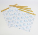 Elizabeth Craft Designs Clear Double Sided Adhesive Sheets 5/Pkg - 6x6"