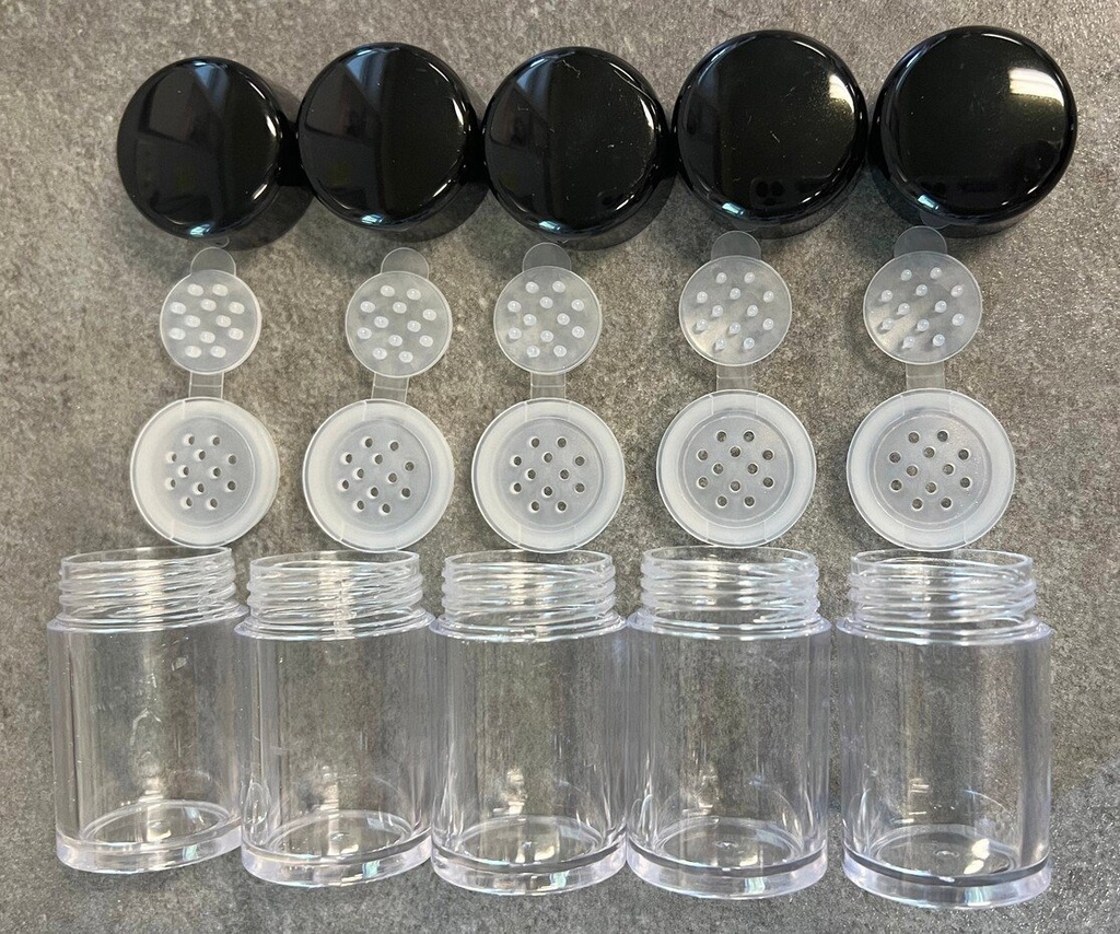 [180398] Lindy's Stamp Gang Shaker Jars 2 oz 5/Pkg - Empty
