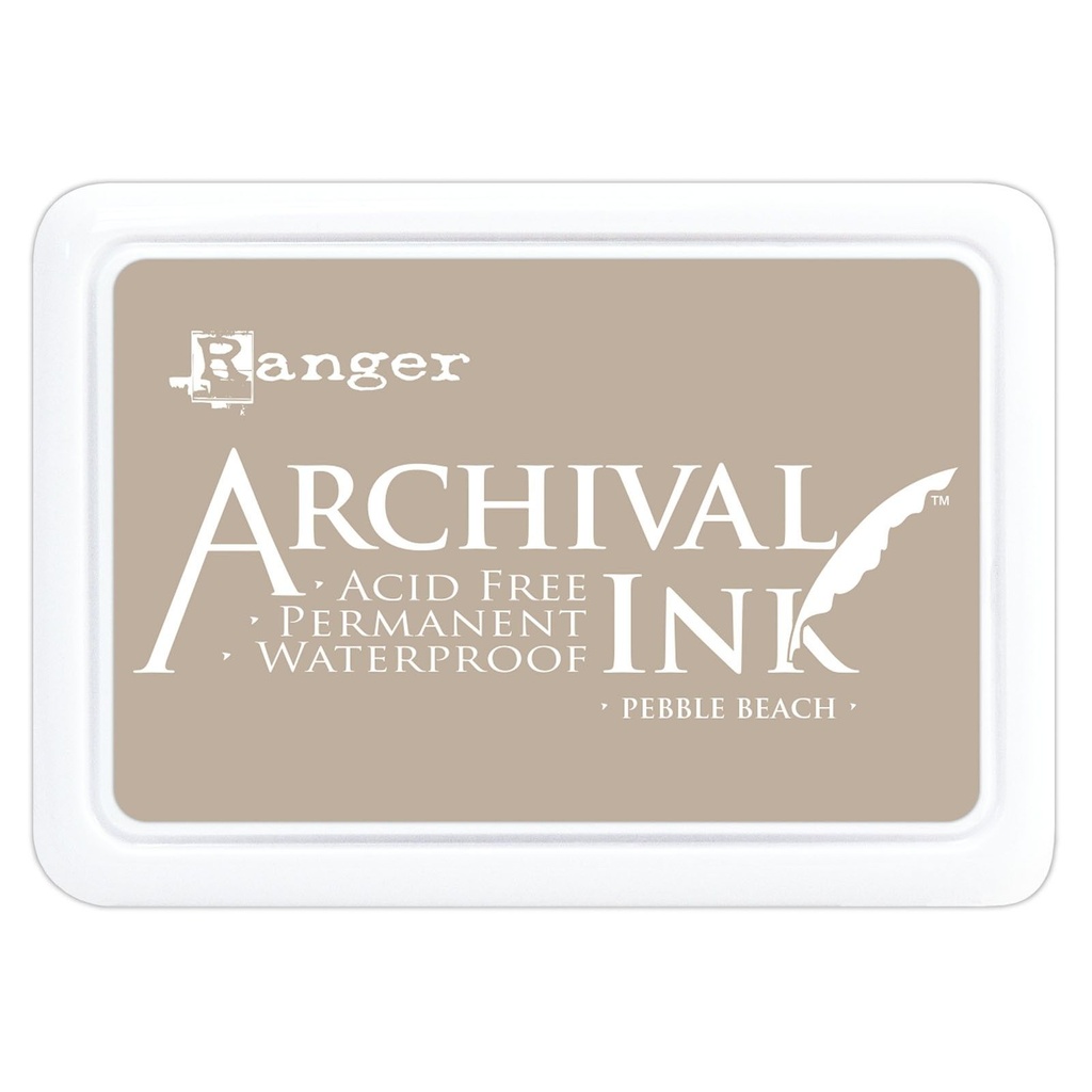 [180455] Ranger Archival Ink Pad #0 -  Pebble Beach
