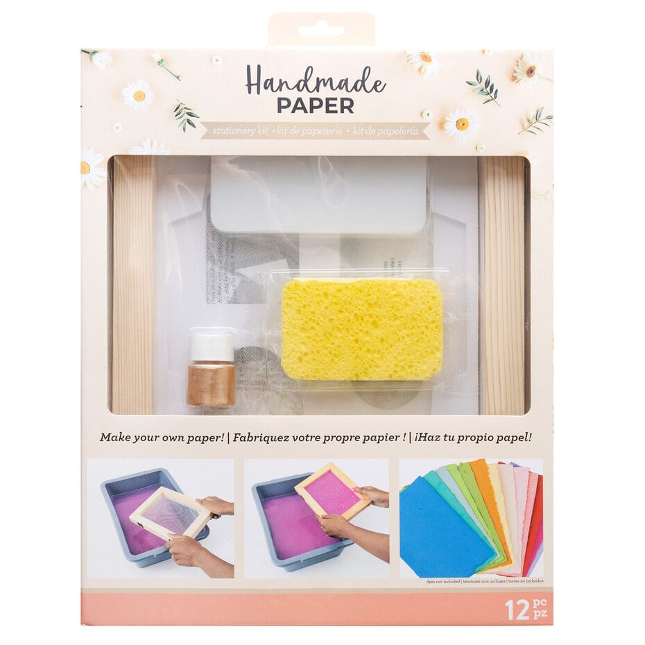 [180537] American Crafts Handmade Paper - Stationery Kit