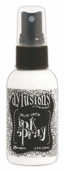 [180540] Dylusions Ink Spray 59ml - White Linen