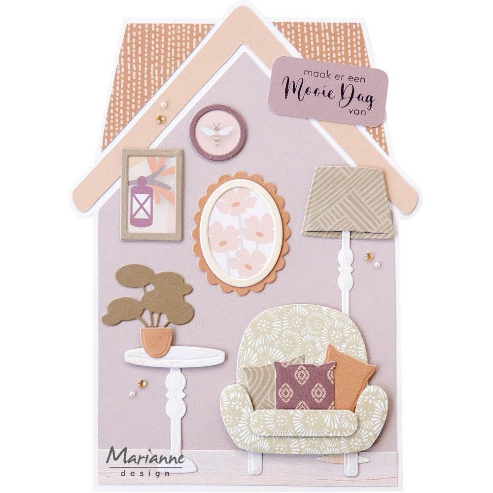 Marianne Design Cutting Dies Collectables by Marleen - COL1564 Arm Chair