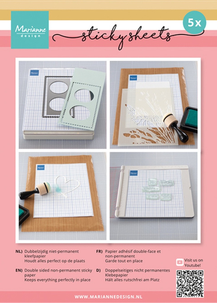 Marianne Design Decoration Sticky Sheets