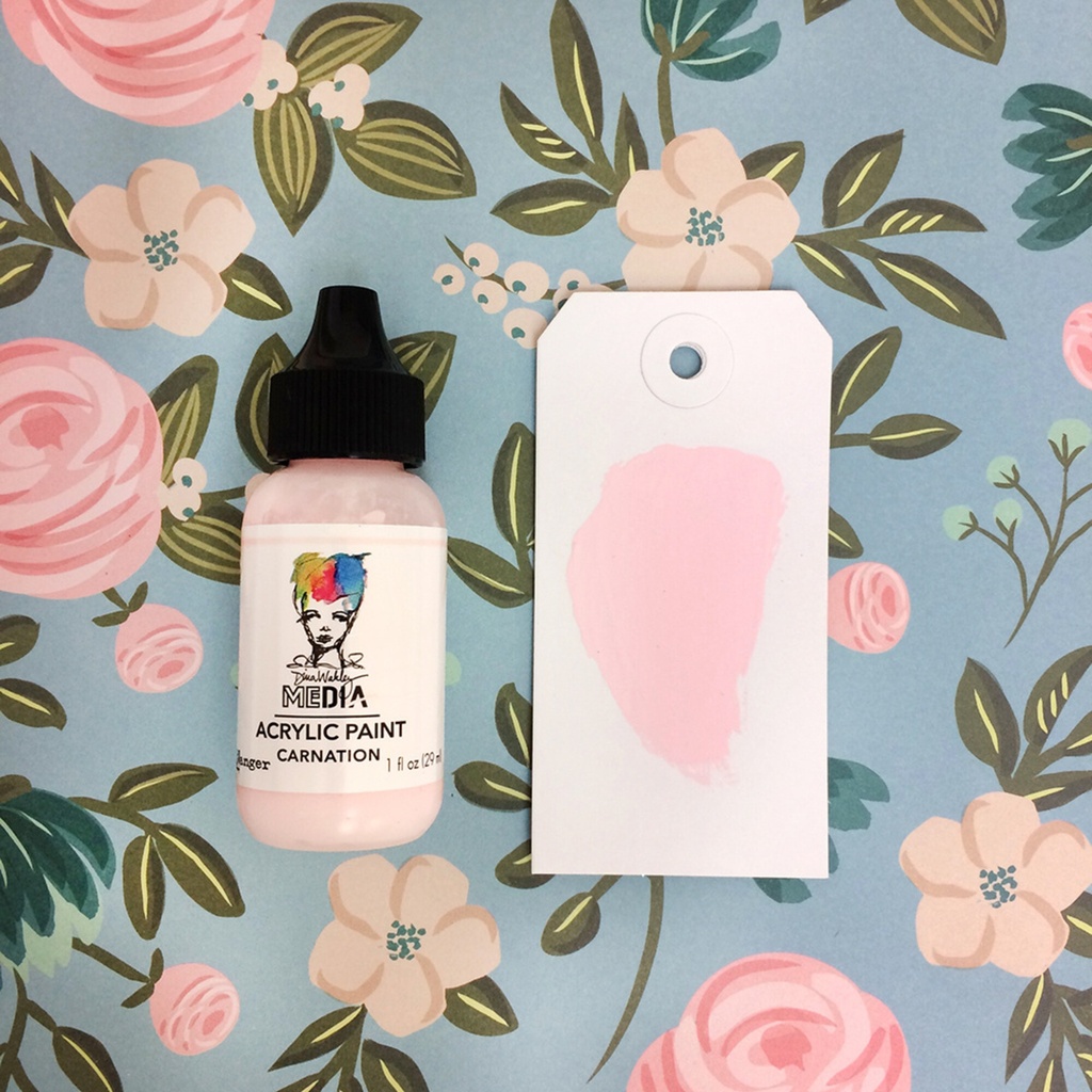 [180586] Dina Wakley MEdia Acrylic Paint 29ml - Carnation
