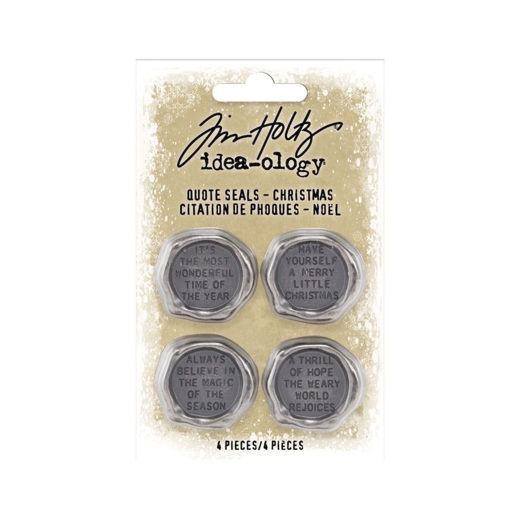 [180599] Idea-ology Tim Holtz Christmas Quote Seals