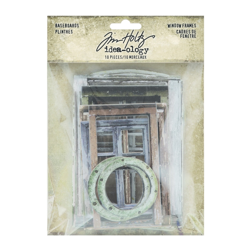 [180600] Idea-ology Tim Holtz Baseboards Window Frames