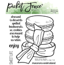 Picket Fence Studios Clear Stamps 4x4" - T-116 Macarons are Meant to Help