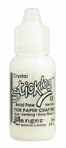 [168070] Ranger Stickles Glitter Glue 15ml - Crystal