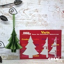 Crealies Cutting Dies - Varia 3D Kerstboom