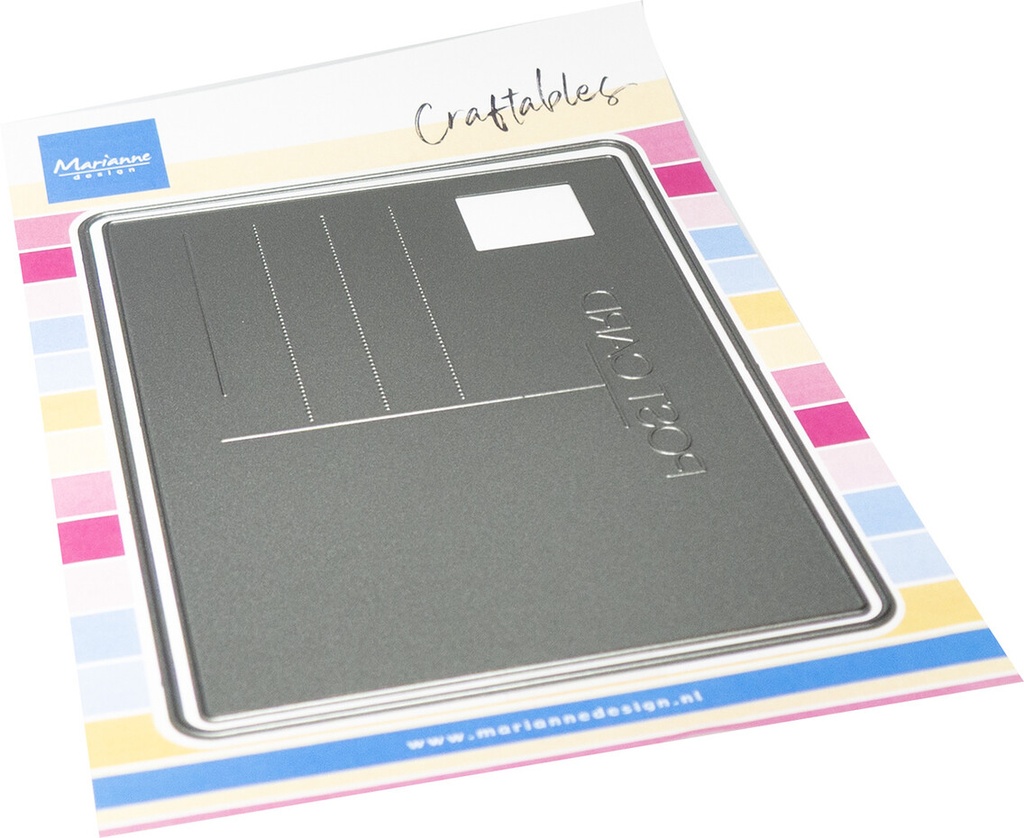 [180669] Marianne Design Cutting Dies Craftables - CR1698 Postcard