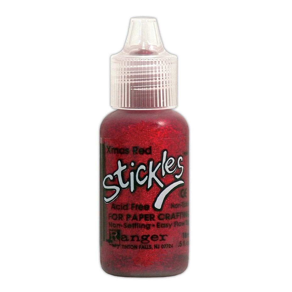 Stickles Glitter Glue 15ml - Christmas Red